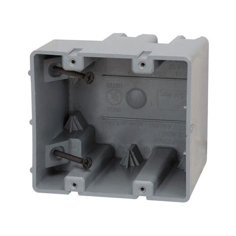 double electrical box size|2 gang adjustable electrical box.